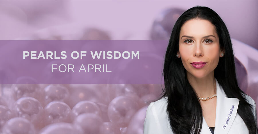 , Pearls of Wisdom for April