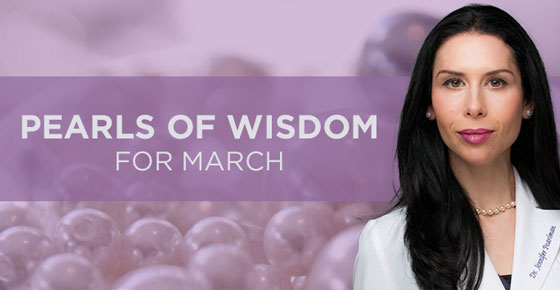 , Pearls of Wisdom for March